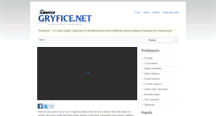 Desktop Screenshot of gryfice.net