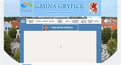 Desktop Screenshot of gryfice.eu